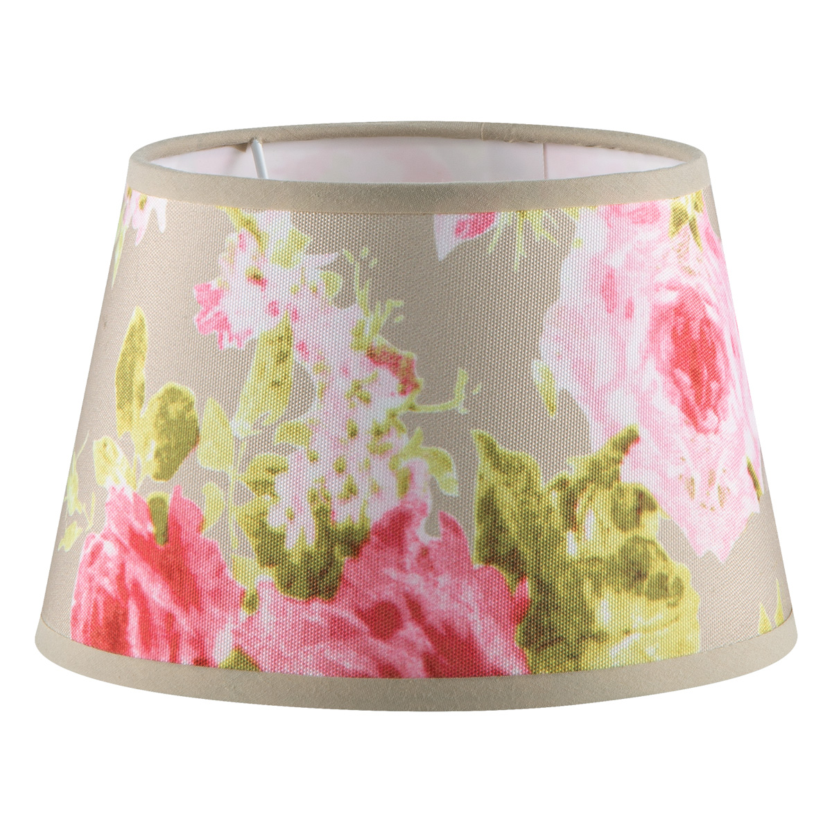 Home sweet home lampenkap Flowers - grijs